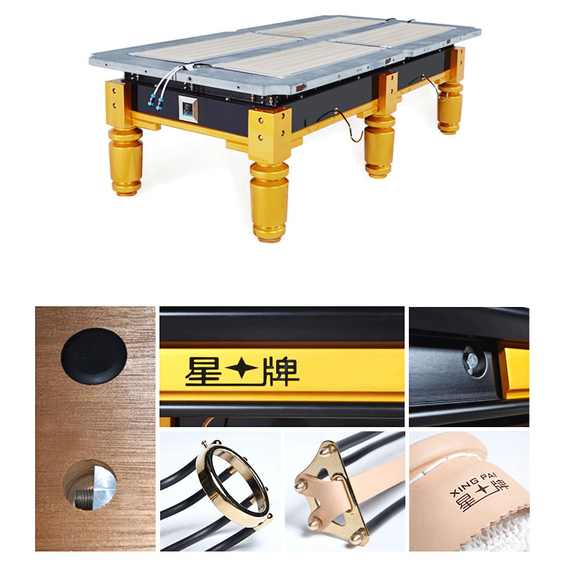 XW110-9AXW110-9A XW110-9A ID:1217 臺(tái)球桌